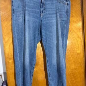 Old Navy Women's Straight Leg Jeans - Blue
